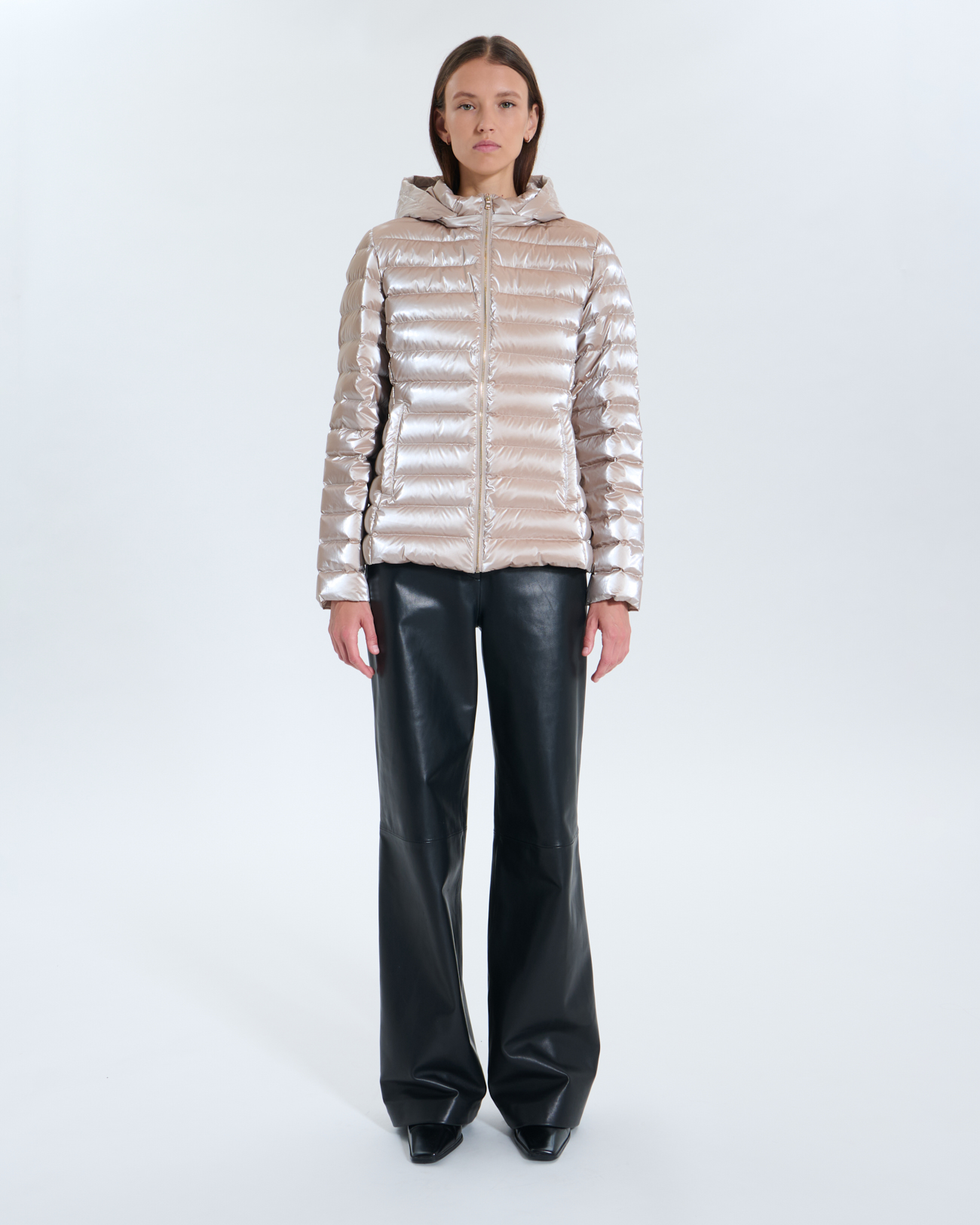 Dinaro Puffy jacket Dinaro Puffy jacket Iced Chestnut ZAPA