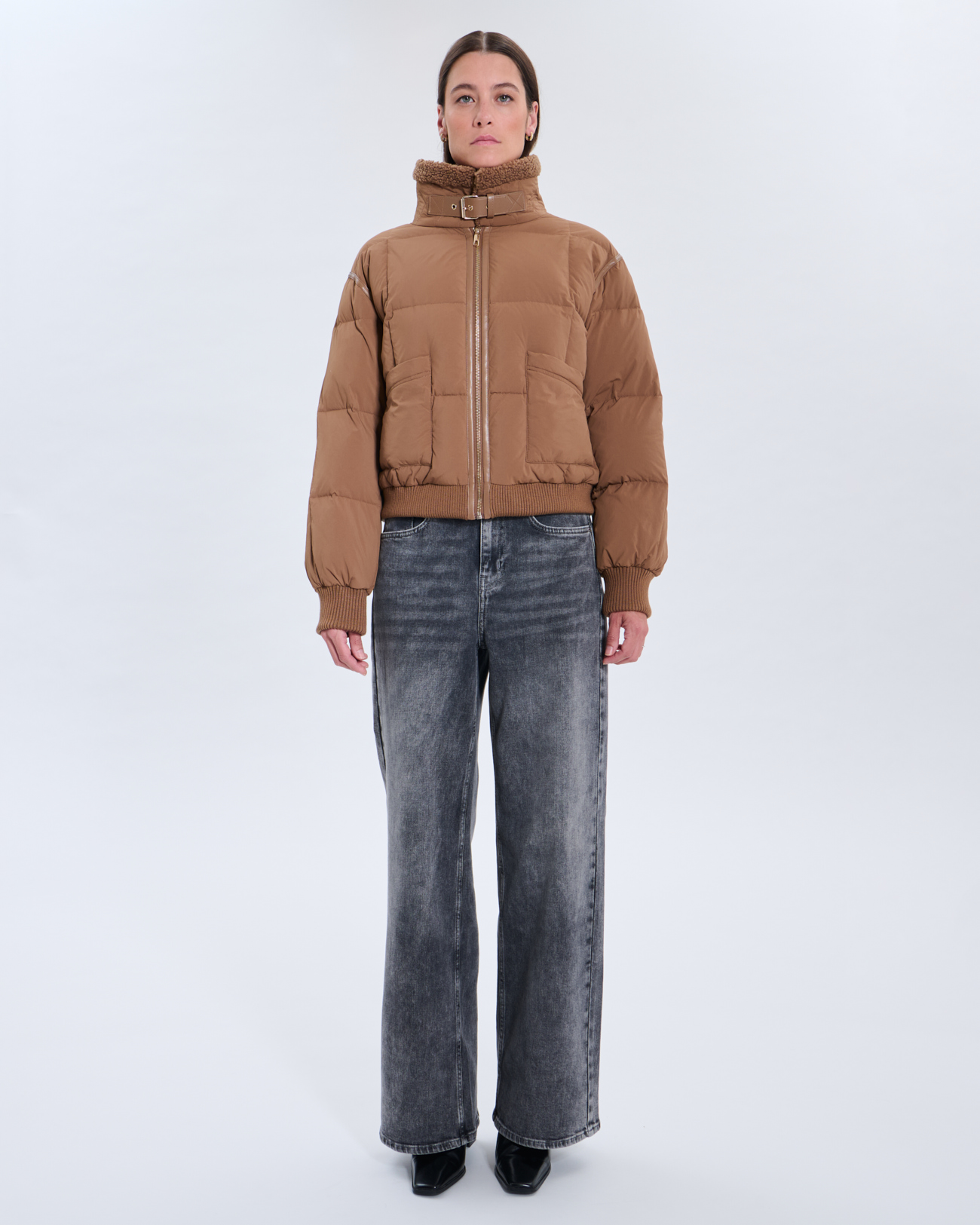 Darsy Puffy jacket Darsy Puffy jacket Cinnamon ZAPA