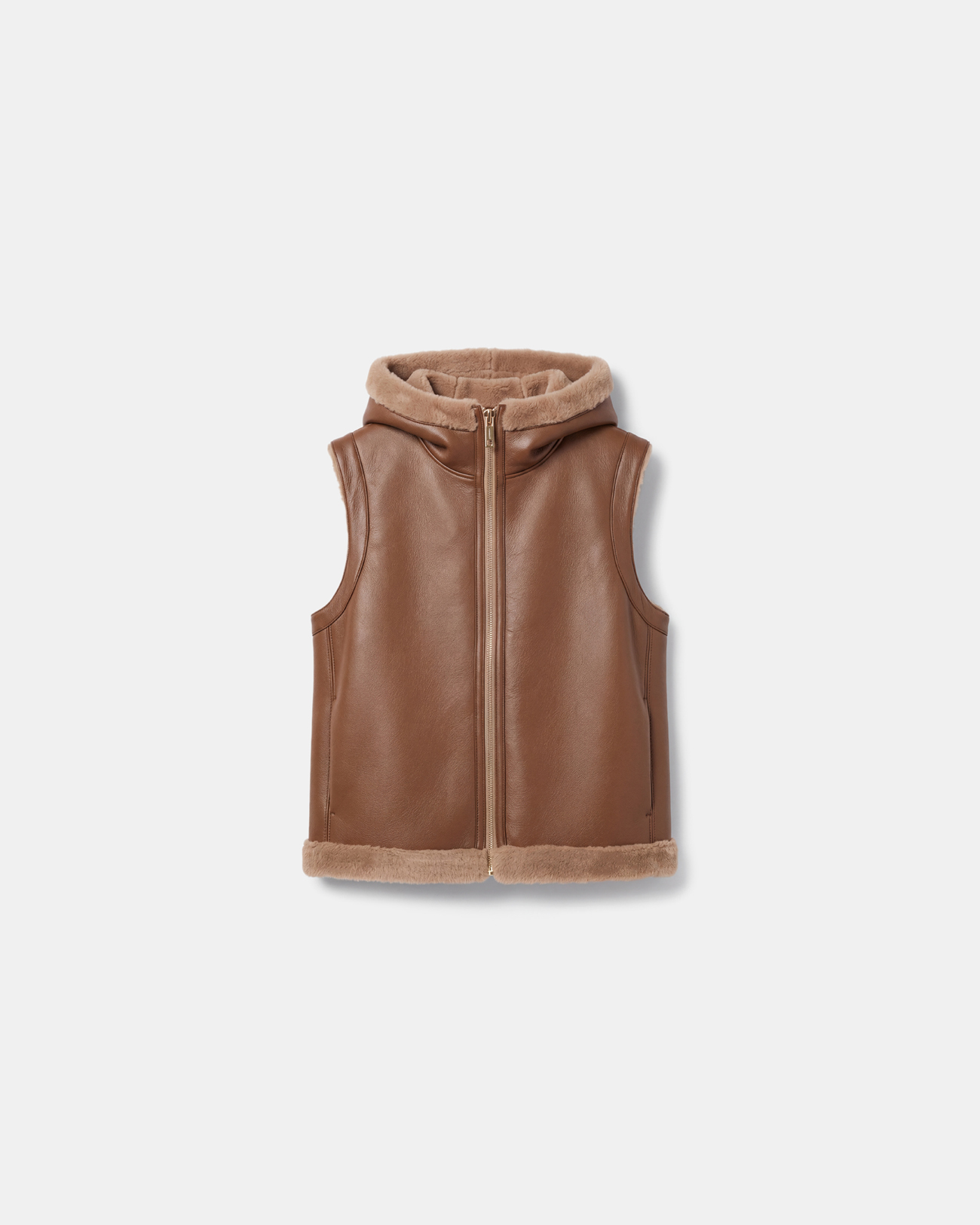 Gentab vest Camel reversible vest ZAPA