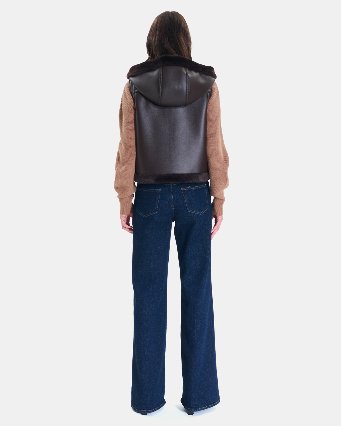 Gentab vest Reversible chocolate vest ZAPA