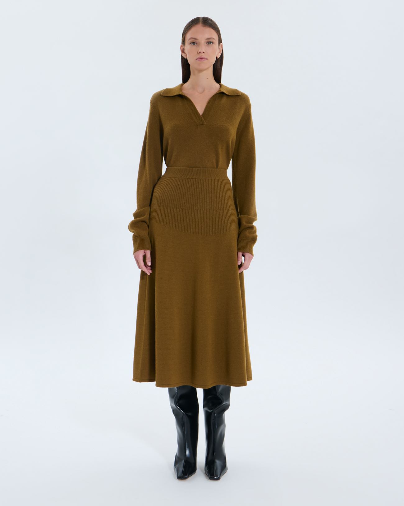 Justine Skirt Justine Skirt Olive ZAPA