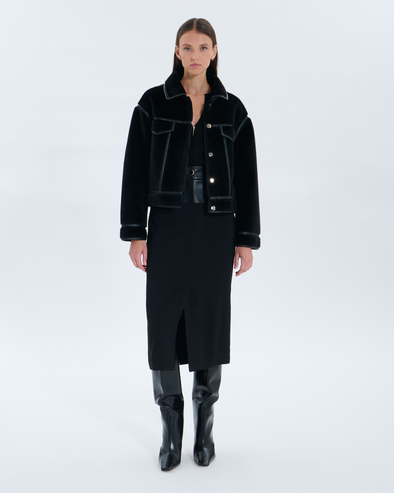 Jalac Skirt Jalac Skirt Black ZAPA