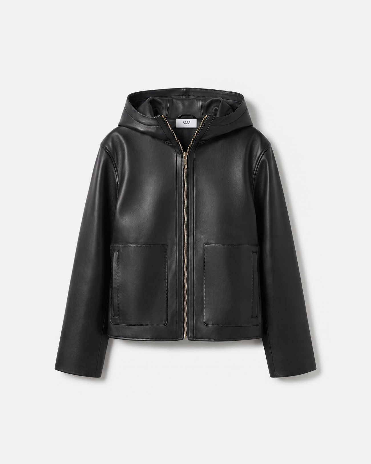 Marjo coat Short black jacket ZAPA