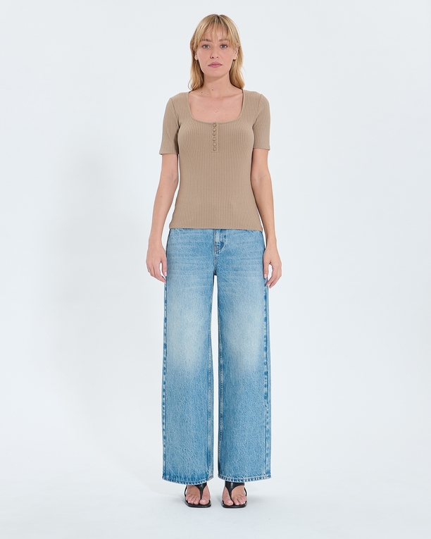 Top Toyan Sand fitted top ZAPA