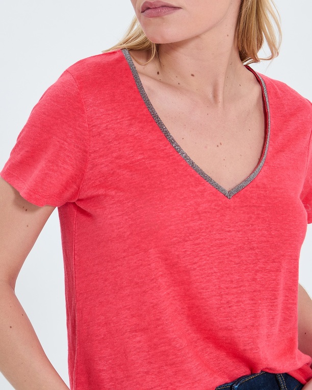 Top Tasmanie Coral jersey top ZAPA