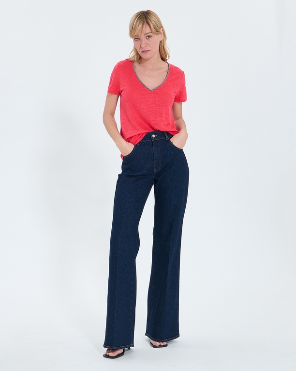 Top Tasmanie Coral jersey top ZAPA