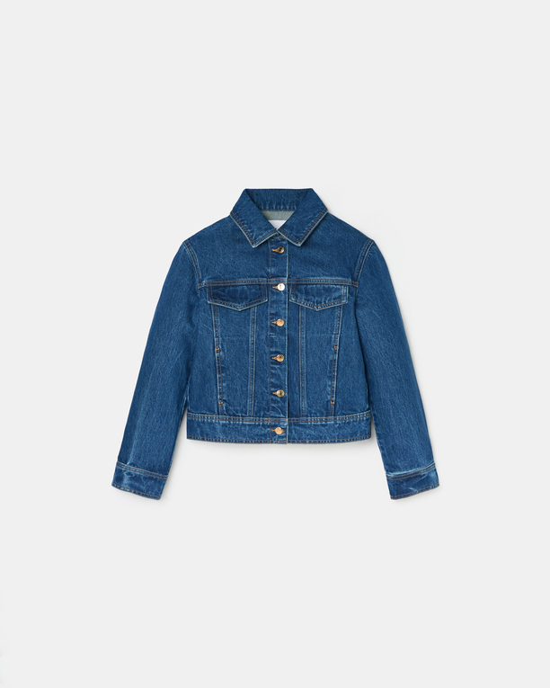 Monge jacket Baby blue denim jacket ZAPA