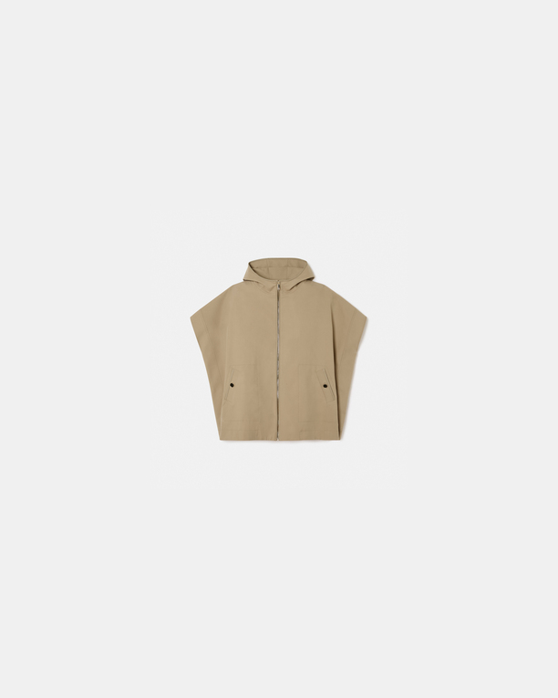 Cape Celestine Beige double-sided cape ZAPA