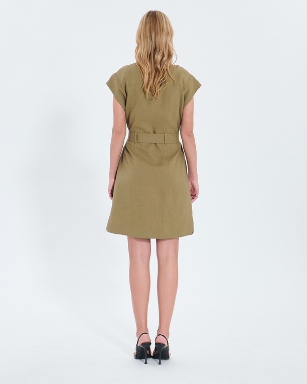 Rosen dress Khaki shirt dress ZAPA