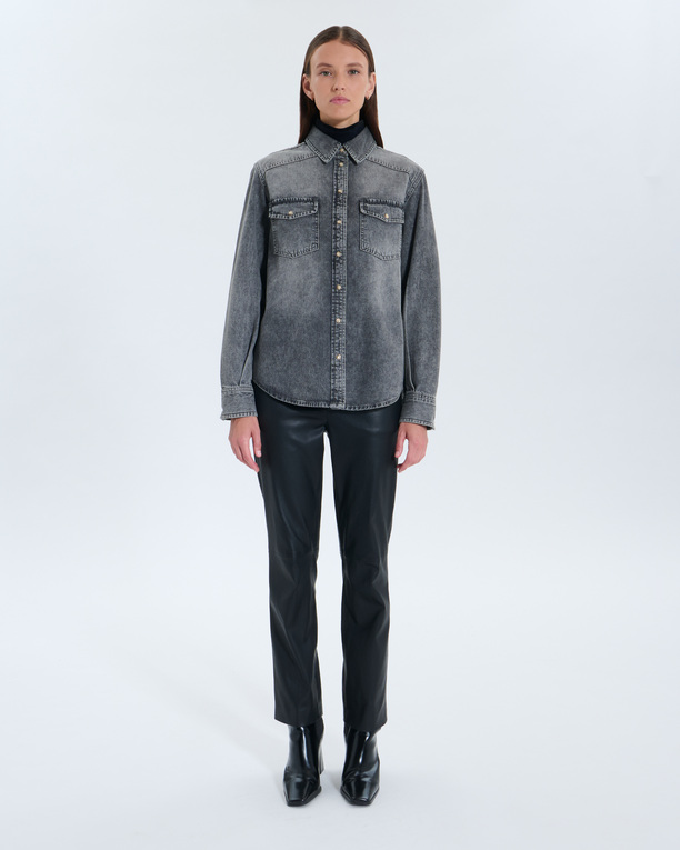 Charlotte Shirt Charlotte Shirt Black ZAPA