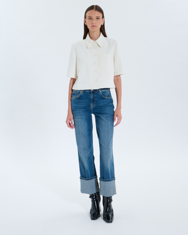 Celina Shirt Celina Shirt Ecru ZAPA
