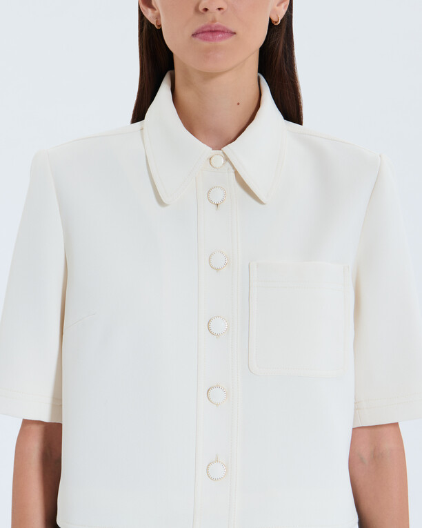 Celina Shirt Celina Shirt Ecru ZAPA