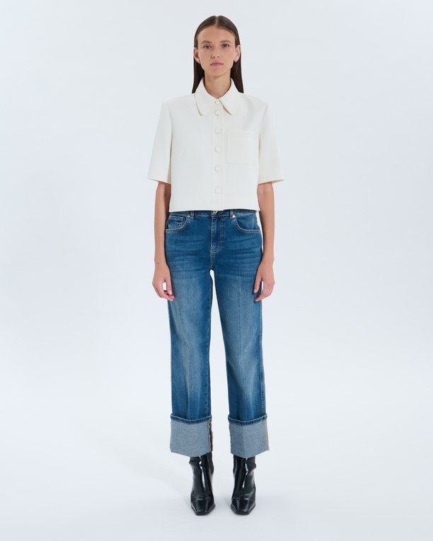Celina Shirt Celina Shirt Ecru ZAPA