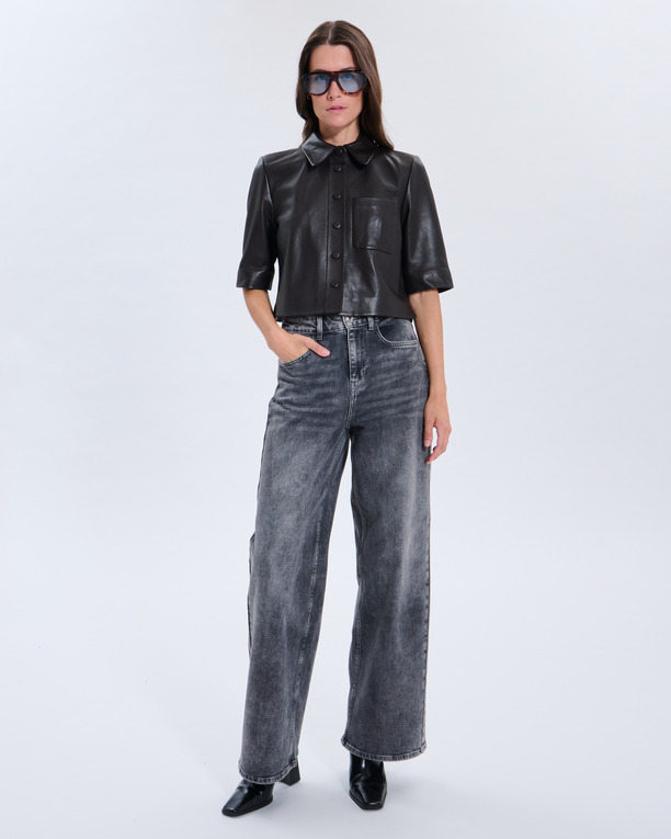 Celina Shirt Celina Shirt Chocolate ZAPA
