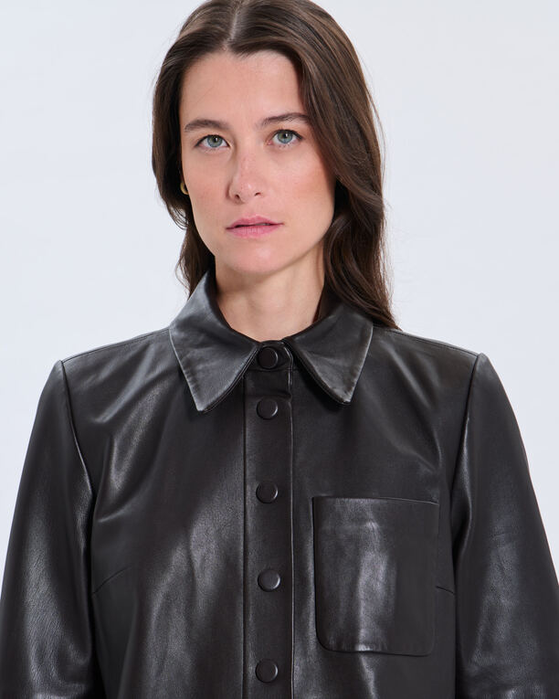 Celina Shirt Celina Shirt Chocolate ZAPA