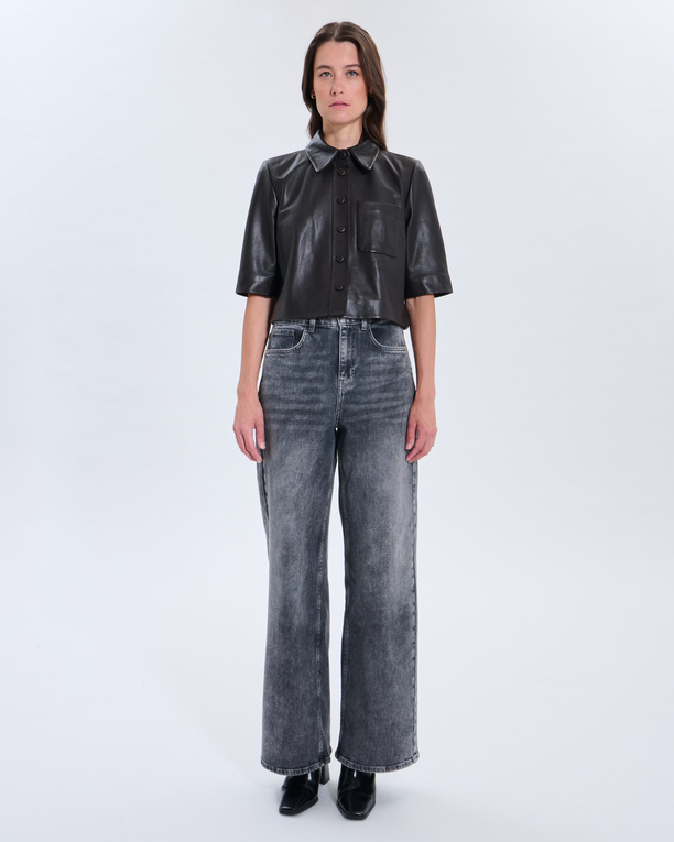 Celina Shirt Celina Shirt Chocolate ZAPA