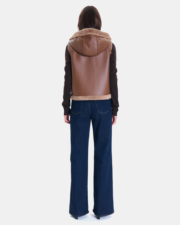Gentab vest Camel reversible vest ZAPA