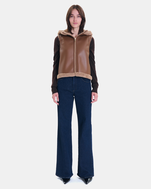Gentab vest Camel reversible vest ZAPA