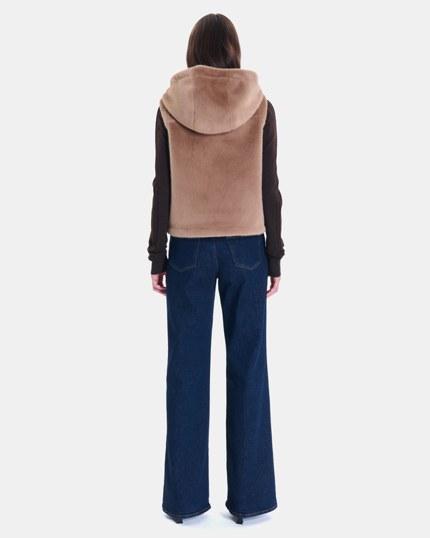 Gentab vest Camel reversible vest ZAPA