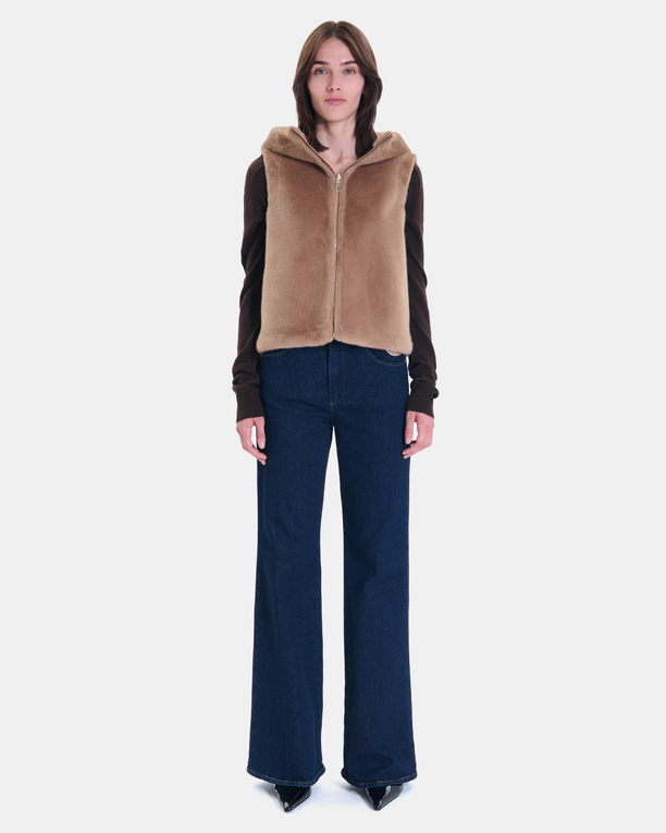 Gentab vest Camel reversible vest ZAPA