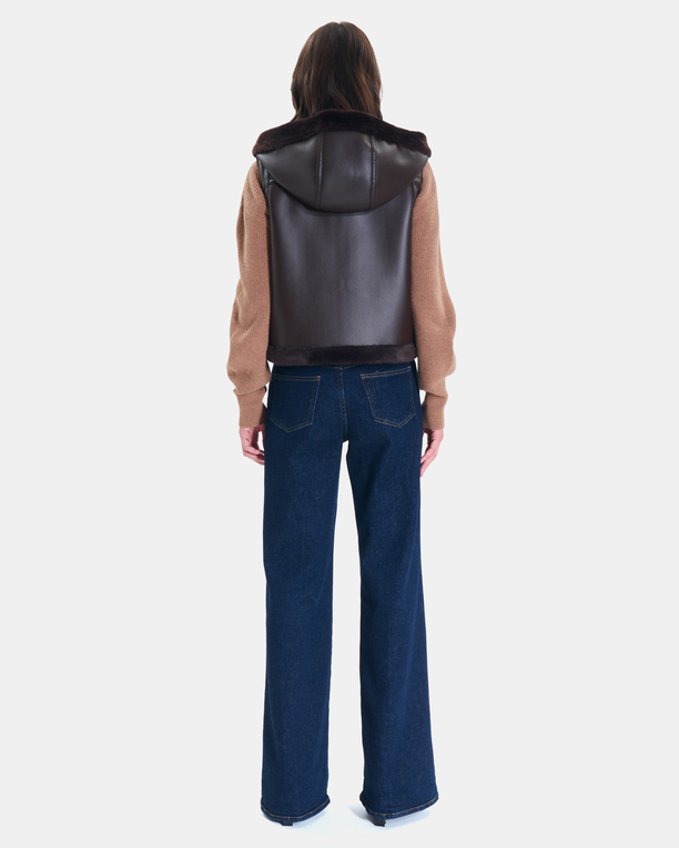 Gentab vest Reversible chocolate vest ZAPA