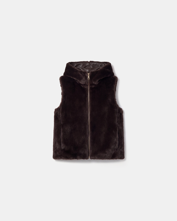 Gentab vest Reversible chocolate vest ZAPA