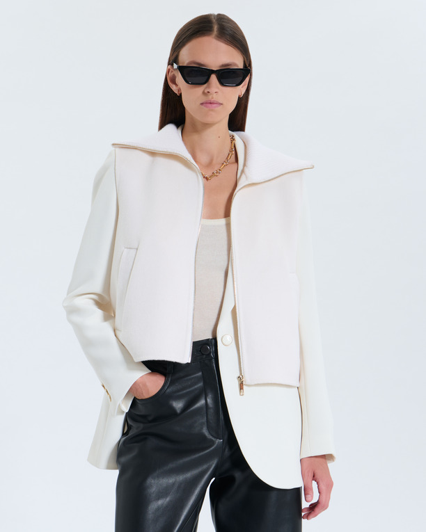 Glassandre Jacket Glassandre Jacket Ecru ZAPA