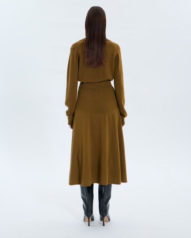 Justine Skirt Justine Skirt Olive ZAPA