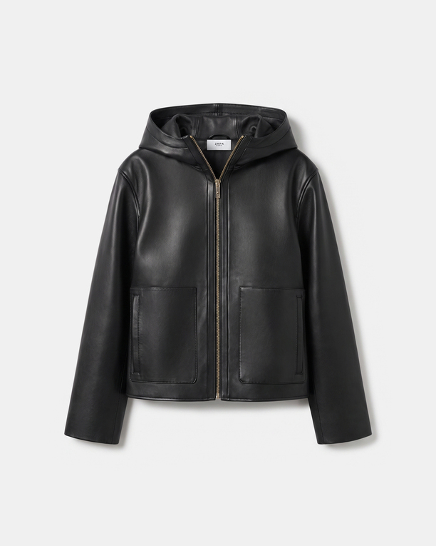 Marjo coat Short black jacket ZAPA