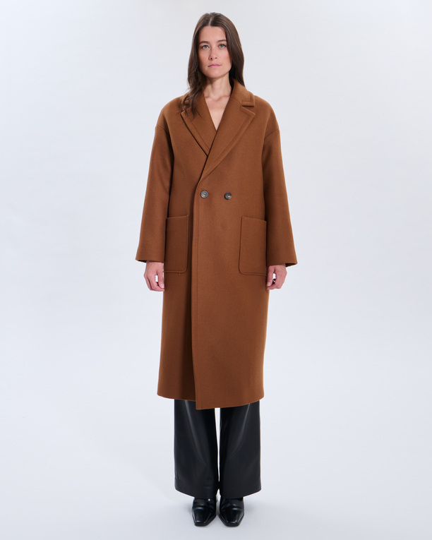 Miranda Coat Miranda Coat Tobacco ZAPA