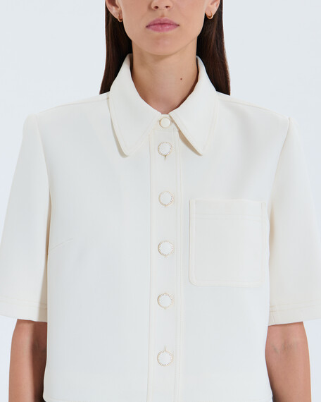 Celina shirt celina shirt ecru zapa