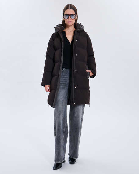 Ditsa puffy jacket ditsa puffy jacket chocolate zapa