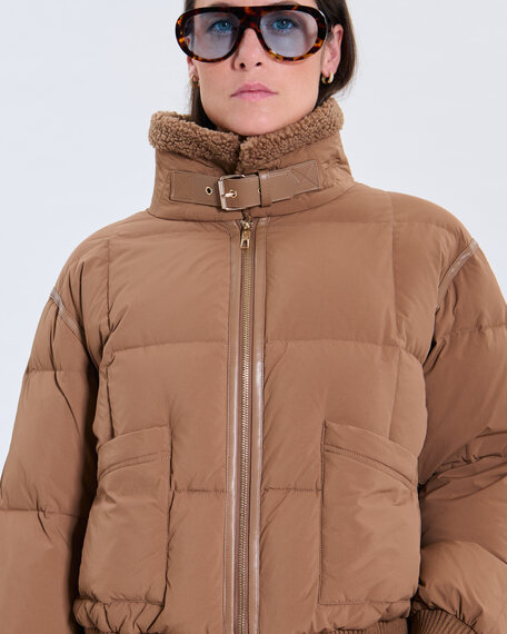 Darsy puffy jacket darsy puffy jacket cinnamon zapa