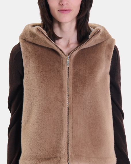 Gentab vest camel reversible vest zapa
