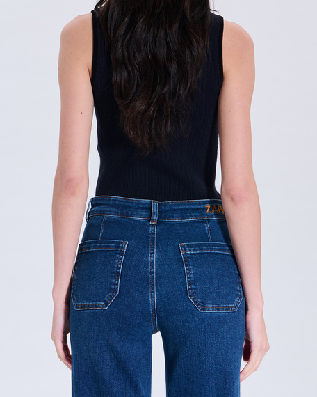 Pocket jeans pocket jeans blue zapa