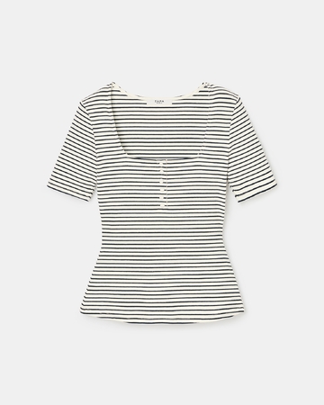 Top Toyan Striped fitted top ZAPA