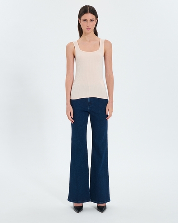 Top Torride Khaki knitted tank top ZAPA