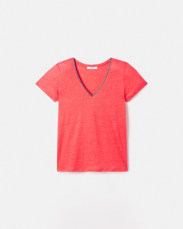 Top Tasmanie Coral jersey top ZAPA