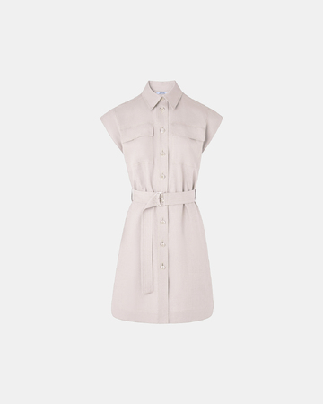 Rosen dress Ecru shirt dress ZAPA