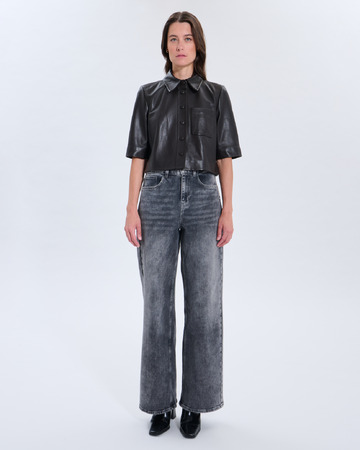 Celina Shirt Celina Shirt Chocolate ZAPA
