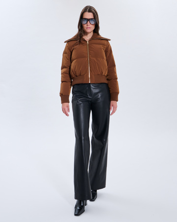 Dimitri Puffy jacket Dimitri Puffy jacket Tobacco ZAPA
