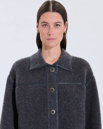 Moby Jacket Moby Jacket Medium Gray China ZAPA