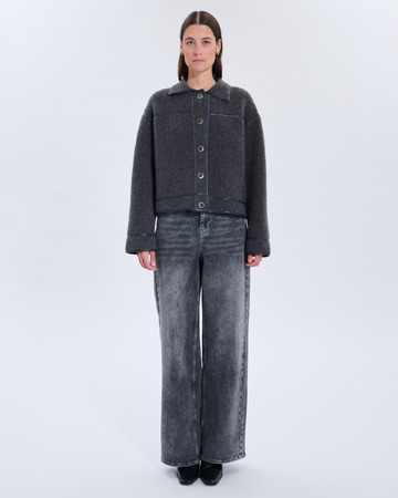 Moby Jacket Moby Jacket Medium Gray China ZAPA