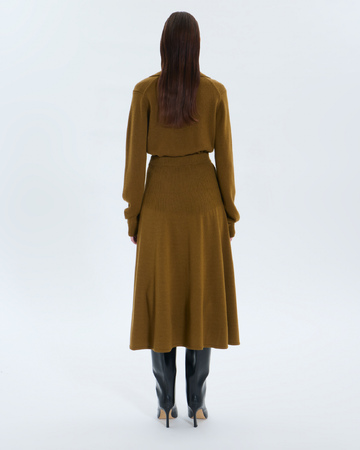 Justine Skirt Justine Skirt Olive ZAPA