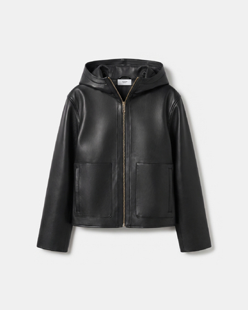 Marjo coat Short black jacket ZAPA