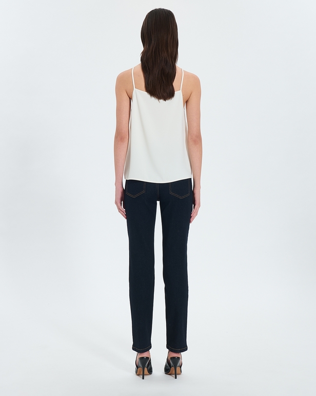 Top Tobera Ecru tank top ZAPA