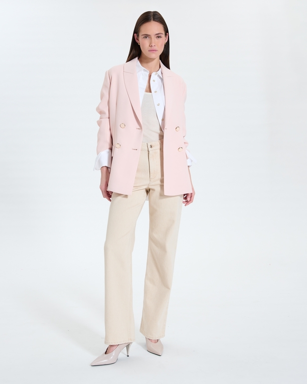Vaasi Jacket Nude blazer jacket ZAPA
