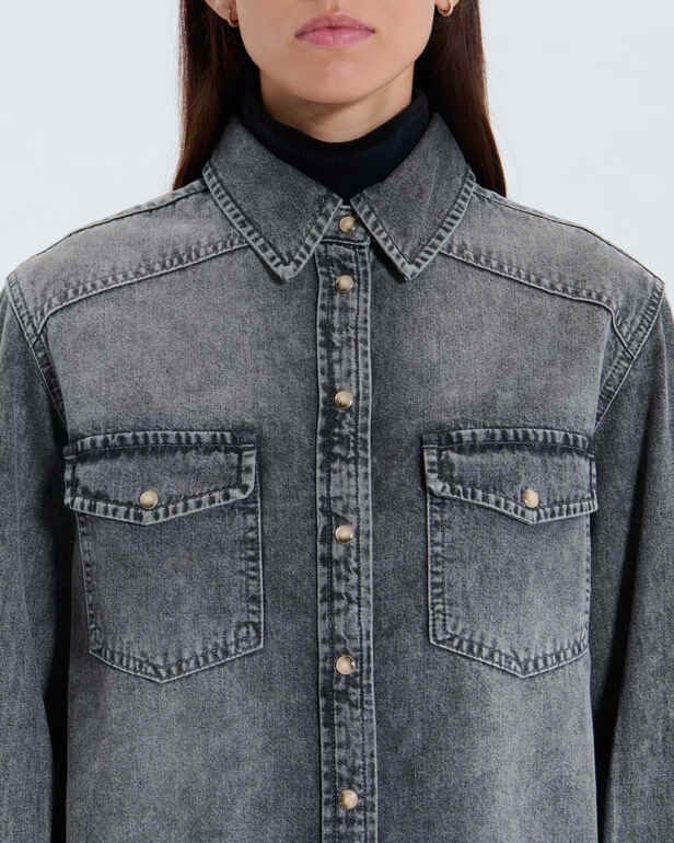 Charlotte Shirt Charlotte Shirt Black ZAPA