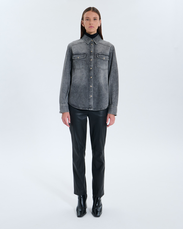 Charlotte Shirt Charlotte Shirt Black ZAPA