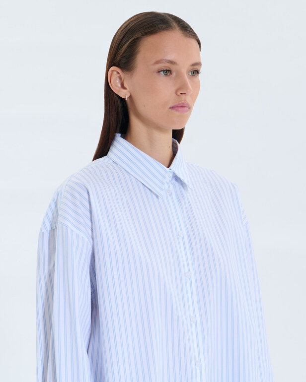 Clarisse Shirt Clarisse Shirt Sky Blue ZAPA